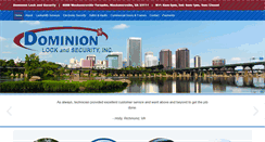 Desktop Screenshot of dominionlock.com